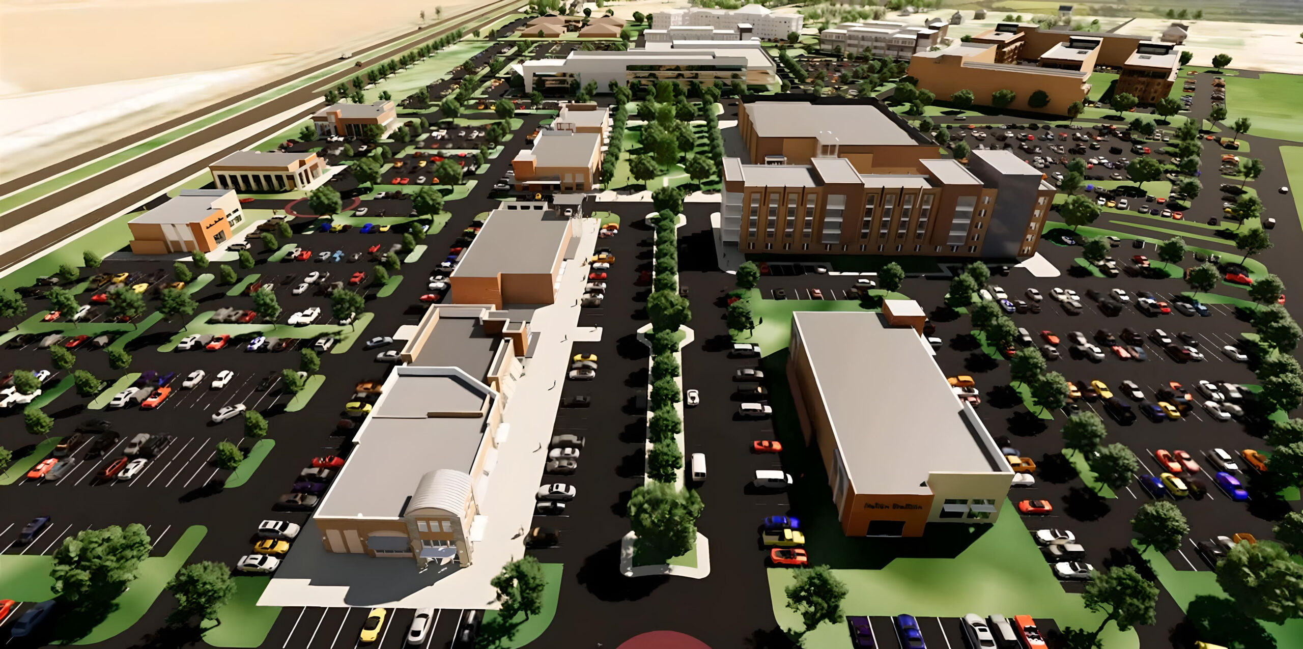 HODGES COMPLETES PHASE ONE OF 150M MIXED USE PROJECT