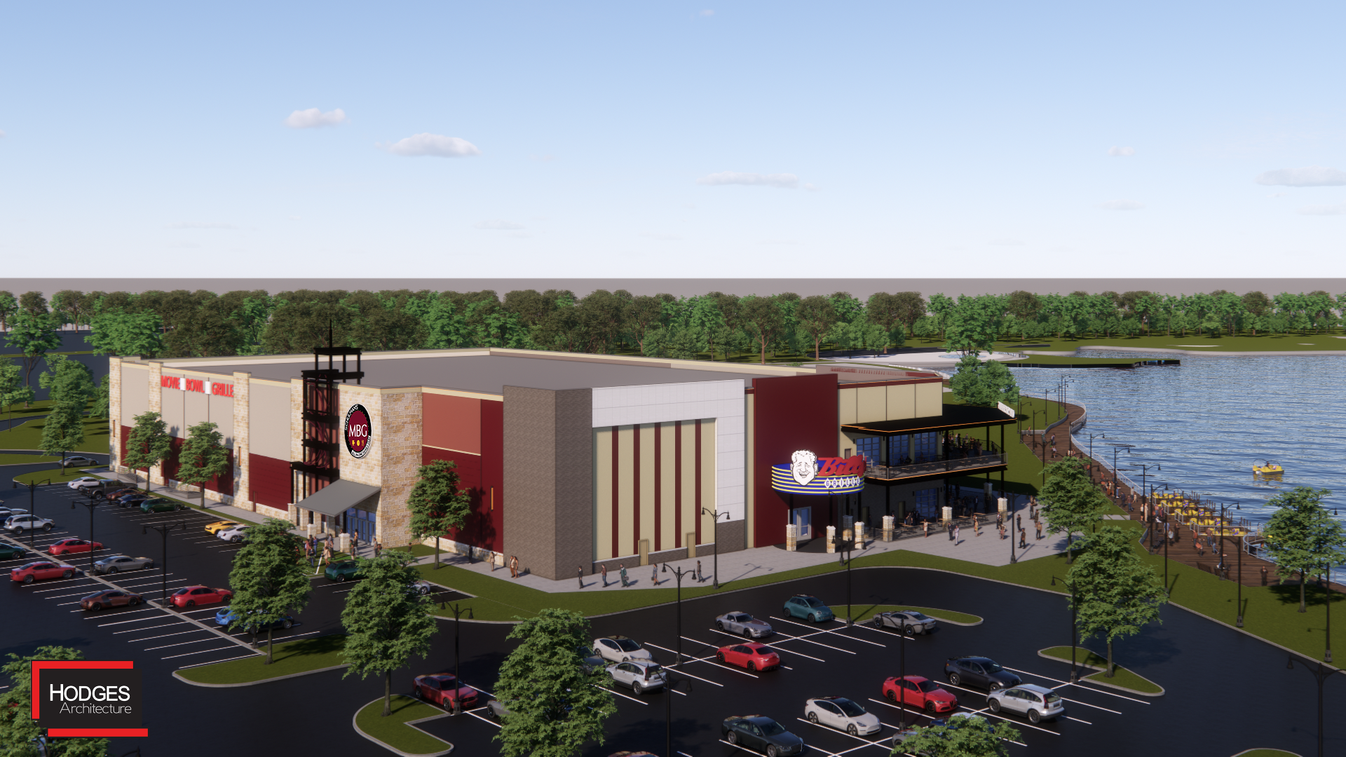 HODGES DESIGNS 80K SF ENTERTAINMENT COMPLEX